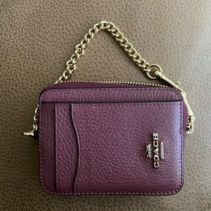 Coach Zip Card Case